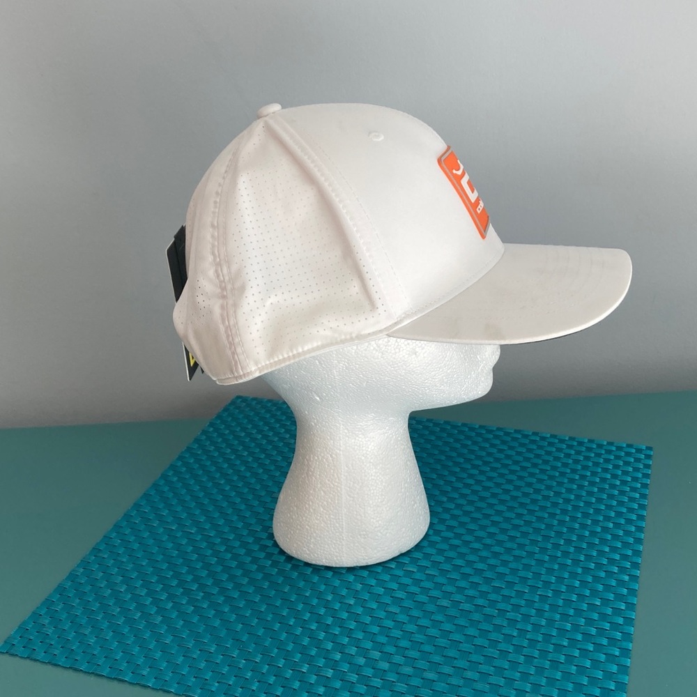 Cobra Crown C Patch White/Rickie Orange Headwear Men Fits All - Picture 4 of 13